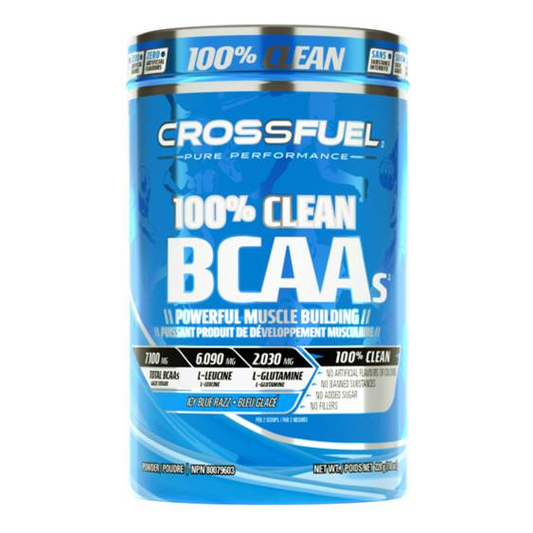 100% Clean BCAA's Blue Raspberry